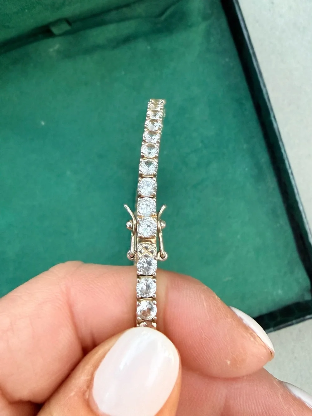 Dorsey Riviere Tennis Necklace - 16" - Picture 4 of 4
